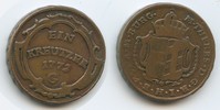 RDR Österreich Vorderösterrich 1 Kreuzer M#3663 Günzburg Burgau Maria Theresia