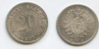 Deutsches Reich Kaiserreich 20 Pfennig M#3499