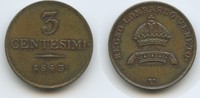 Lombardei Venetien Italien 3 Centesimi M#3501 Ferdinand I.1835-1848