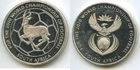 Medaille GY584 Fussball WM Südafrika Springbock World Champions of Football -