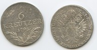 Österreich Habsburg Wien 6 Kreuzer M#3510 Franz II.1792-1835