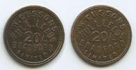 Jeton GX928 - Großbritannien 20/- W. Cusson Ltd Hull Leeds & Bradford Token -