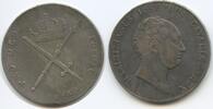 Bayern Königreich 1 Kronentaler Silber (Bayerischer Kronthaler) GB1223 - RAR Maximilian I. Joseph 1806-1825 -