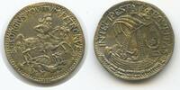 Medaille M3899 - Sehr alte St. Georgsmedaille - Drachentöter Schiff Jeton -