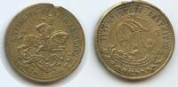 Medaille M3766 - Alte St. Georgsmedaille - Drachentöter Schiff -