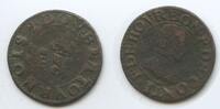 Double Tournois G12439 - Frankreich Bourbon Conti 1605-1614 Château-Regnault -