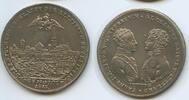 Medal GX1032 - Alexander of Russia & Franz Austria Battle of Leipzig -