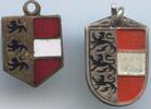 Abzeichen A942 - Kleine Kärntner Wappen 2 Stück Lot Kärnten -