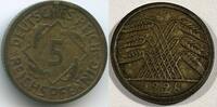 Deutsches Reich Kaiserreich 5 Reichspfennig G10344 - RAR Germany Weimar -
