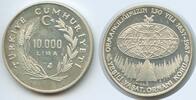 10.000 Lira GS085 - Türkei KM#982 Turkish Forestry Only 5.000 Ex. Turkey -