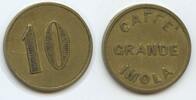 10 Centesimi M261 - Jeton Imola Caffè Grande ND Gettoni Wertmarke Italien RAR -