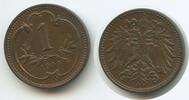 1 Heller G3965 - Österreich KM#2800 XF-UNC Franz Joseph I.1848-1916 -