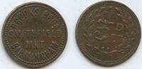 3 Pence M748 - Großbritannien Brooks Bros. Smithfield MKT Birmingham -