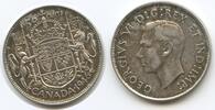 Kanada 50 Cents Silber H0024 - King George VI. 1936-1952 Canada -