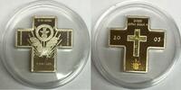 5 Dollars GS583 - Northern Mariana Islands Silber Kreuz mit Swarowskiappl. -