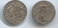 1 Kreuzer GB1102 - Salzburg Erzbistum Silber Schrattenbach 1753-1771 -
