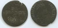 Liard G12432 - Frankreich de France Poitiers KM#192.8 Louis XIV.1643-1715 -