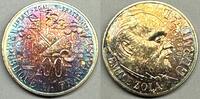 Frankreich 100 Francs Silber H0064 - Emile Zola's novel Germinal France -