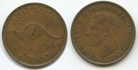 Penny G12310 - Australien One Melbourne KM#36 Känguru George VI. Australia -