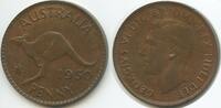 Penny G12301 - Australien One Perth KM#43 Känguru King George VI. Australia -