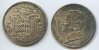 Monaco 5 Francs Silber H0156 - Prince Rainier III. 1949-2005 -