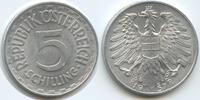 5 Schilling 1957 Österreich 2.Republik G8113 - Sehr selten Adler - Scarce Austria Second Republic Vorzüglich