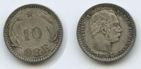 10 Öre G7384 - Denmark VBP KM#795.2 Scarce Christian IX.1863-1906 Dänemark -