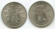 One Florin G2164 - Großbritannien KM#906 XF-UNC Elisabeth II. Great Britain -