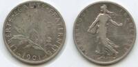 1 Franc G9121 - Frankreich Gadoury#467 Silber France -