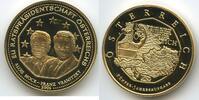 Medaille GY207 - EU-Präsidentschaft Alois Moik und Franz Vranitzky -