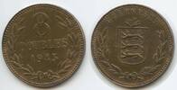 8 Doubles G7489 - Guernsey KM#14 -