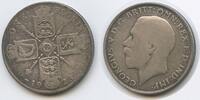 One Florin G2184 - Großbritannien KM#817a Silber George V. Great Britain -