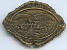 Plakette A913 - Alte Bleiburg Kärnten Stockabzeichen Stocknagel -