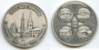 Silbermedaille GX1275 - Jahre Amerang 788-1988 Schloss, Bauernhausmuseum... -