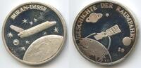 Russland UdSSR Sowjetunion Medaille Raumfahrt GY866 - Geschichte der Raumfahrt Buran - UdSSR -