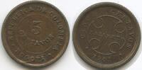 Kolumbien 5 Centavos 1901 G2550 - Leprakolonie Lazareto Bogota Mint Vorzüglich, Schrötlingsfehler