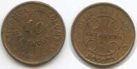 Kolumbien 10 Centavos 1901 G2551 - Leprakolonie Lazareto Bogota Mint Vorzüglich, Prägerschwäche