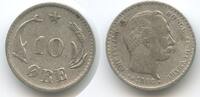 Dänemark 10 Öre Silber (10 Øre) G7406 - RAR Christian IX. 1863-1906 Denmark -
