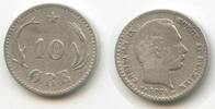 Dänemark 10 Öre Silber (10 Øre) G15203 - Christian IX.1863-1906 Denmark -