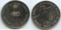 Indien 10 Rupees M#1025 - Womens Year FAO India -