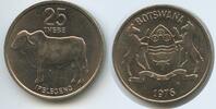 Botswana Botsuana 25 Thebe M#3332 - Zeburind FAO -