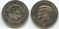 Liberia 5 Dollars GS932 - Präsident John F. Kennedy 1917-1963 USA -