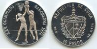 Kuba 10 Pesos M#2011 - Olympiade Barcelona Basketball Spieler Cuba -