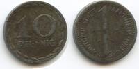 Deutsches Reich Baden-Württemberg 10 Pfennig Notgeld T462 - Stadt Mannheim Germany War Money Token-Coinage -
