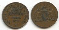 Baden-Durlach 1 Kreuzer G14149 - Auf die Friedensfeier 1871 - Friedrich I. Großherzog 1852-1907 -