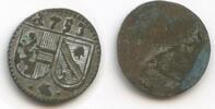 Erzbistum Salzburg 1 Pfennig GB1064 - Sigismund III. Graf von Schrattenbach 1753-1771 Austria -