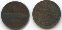 Bayern 1 Pfennig 1840 M#6366 - Ludwig I. 1825-1848 Bavaria Sehr schön