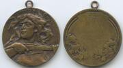 Italien Südtirol Meran Bronzemedaille GX1182 - Merano Schützen Jagd -
