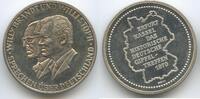 Deutschland Erfurt - Kassel Silbermedaille M#5743 - Historische deutsche Gipfeltreffen 1970 Willy Brandt und Willy Stoph -