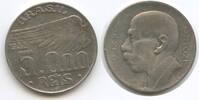 Brasilien 5000 Reis Silber H0717 - Santos Dumont Flügel Brazil Brésil -
